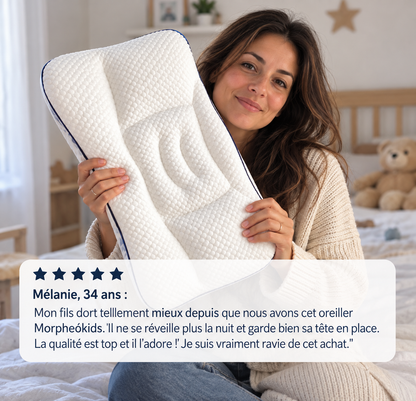 Morphéokids : Bien callé, bien soutenu : il dort enfin jusqu'au matin🌙